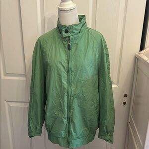 Paul Stuart  Green vintage wind breaker size medium- made in Italy